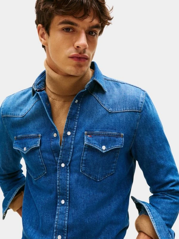 Ανδρικό πουκάμισο Tommy Hilfiger Ανδρικό πουκάμισο Tommy Hilfiger