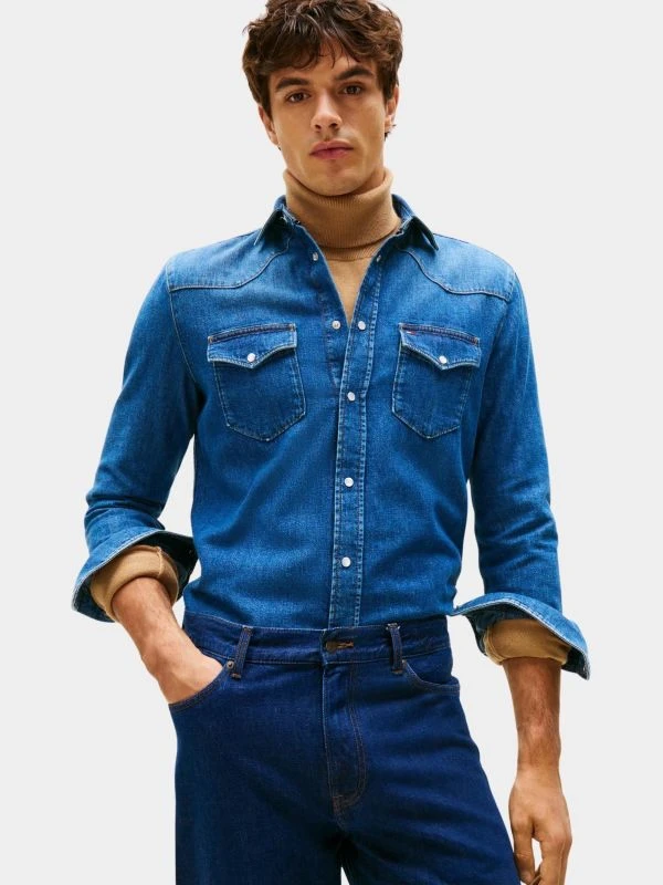 Ανδρικό πουκάμισο Tommy Hilfiger Ανδρικό πουκάμισο Tommy Hilfiger