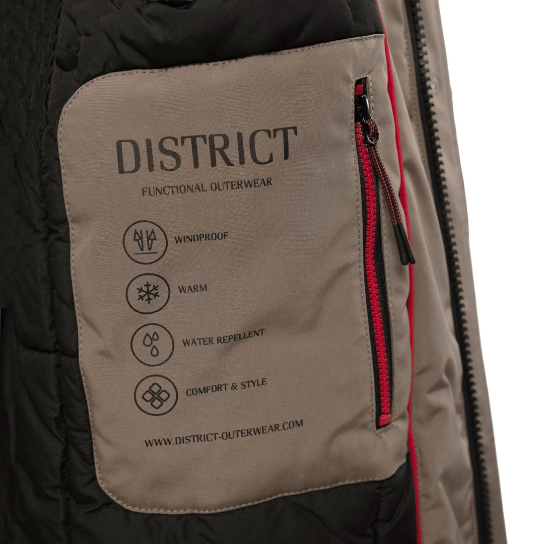 Ανδρικό μπουφάν District Ανδρικό μπουφάν District